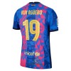 Officiële Voetbalshirt FC Barcelona Sergio Agüero 19 Derde 2021-22 - Heren